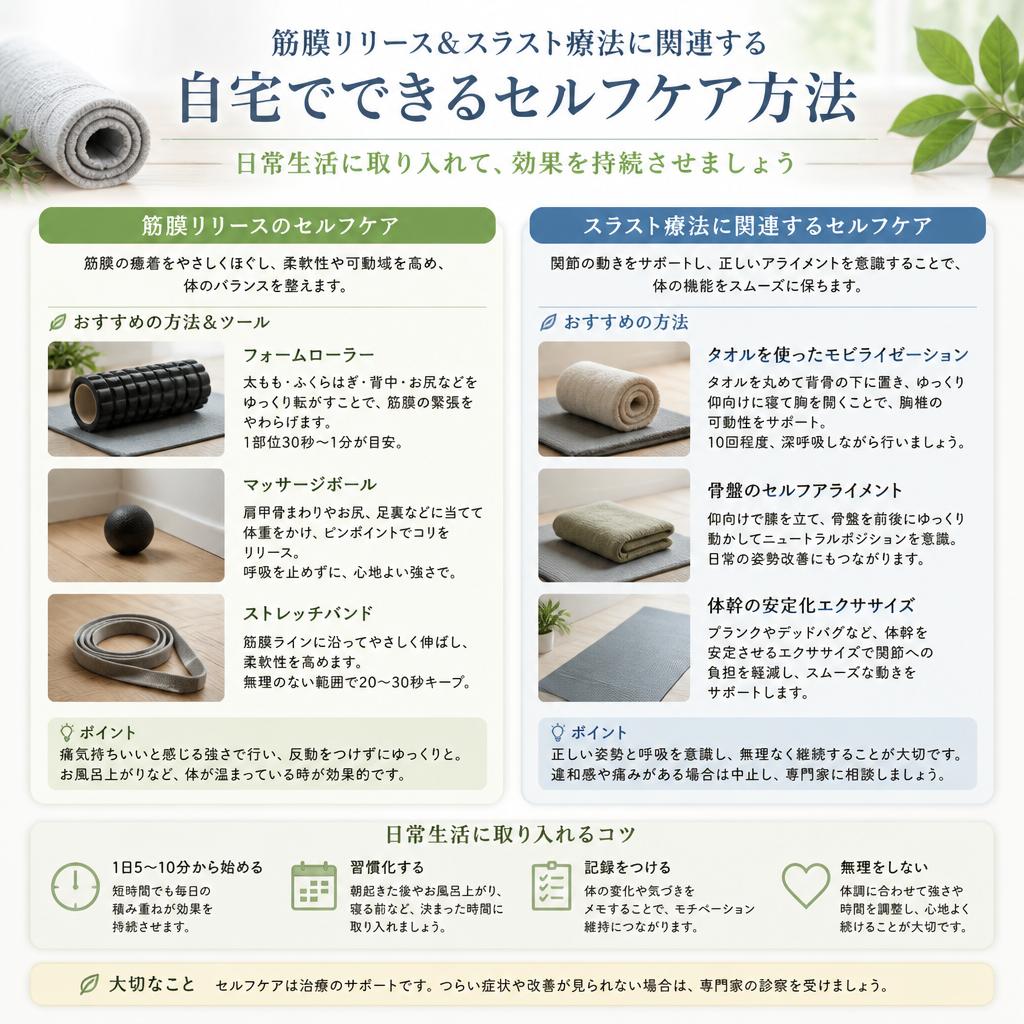 自宅でできる簡単ケア