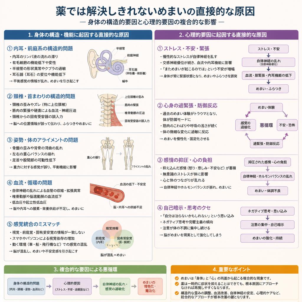 2. めまいの原因はこれだ！