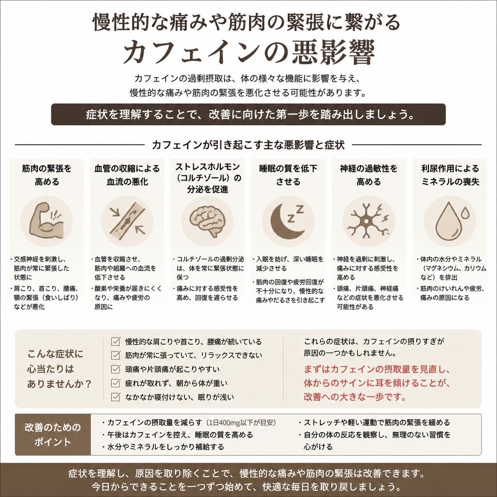 2. 体に潜むカフェインの影響