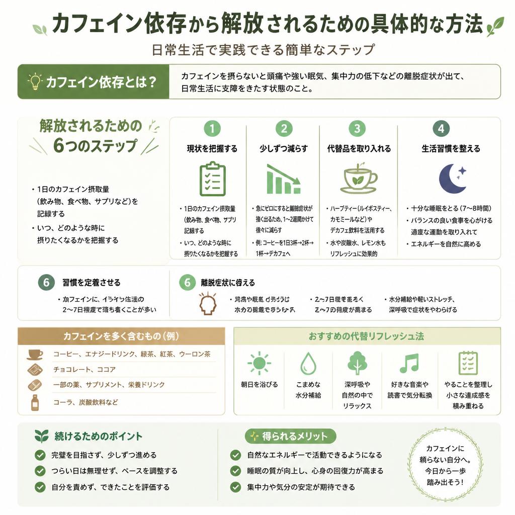 4. カフェイン依存からの脱却法