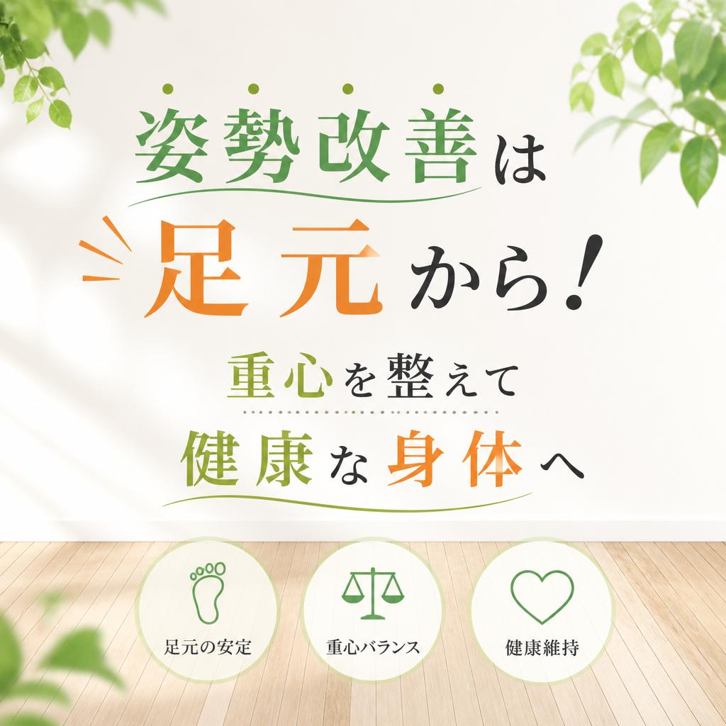 姿勢改善は足元から！重心を整えて健康な身体へ|茨城県ひたちなか市で整体ならBody Make Salute