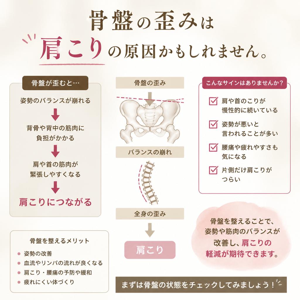 骨盤の歪みから背骨のバランスが崩れてるかも？|茨城県ひたちなか市で整体ならBody Make Salute