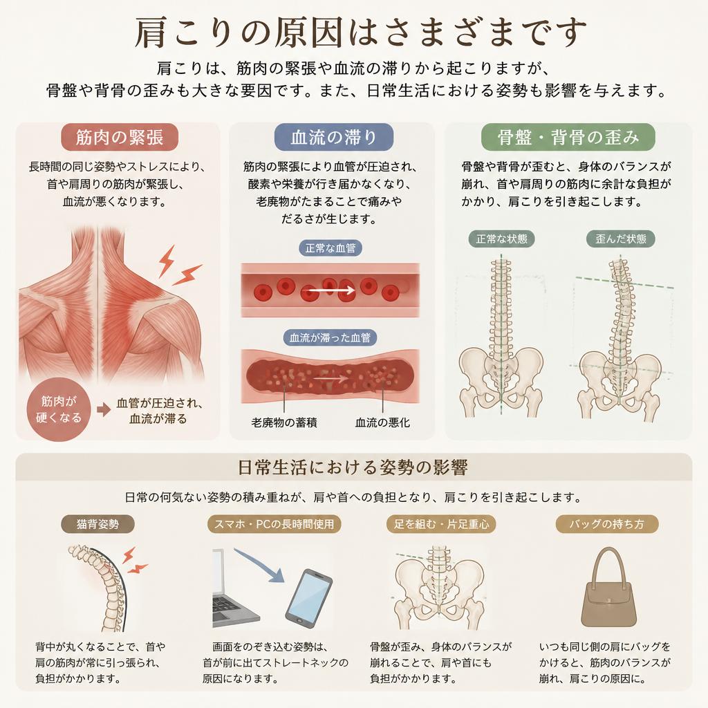 肩こりのメカニズム