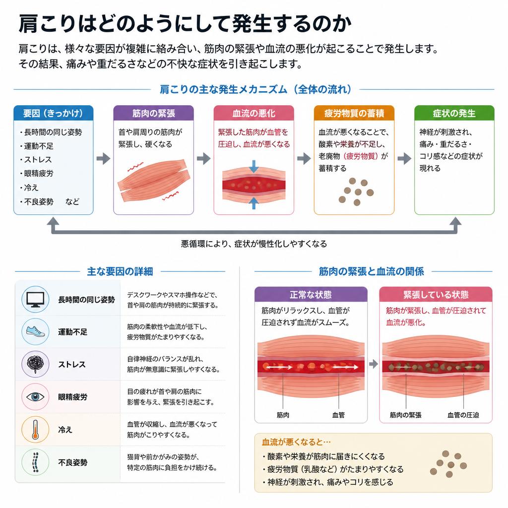肩こりのメカニズム