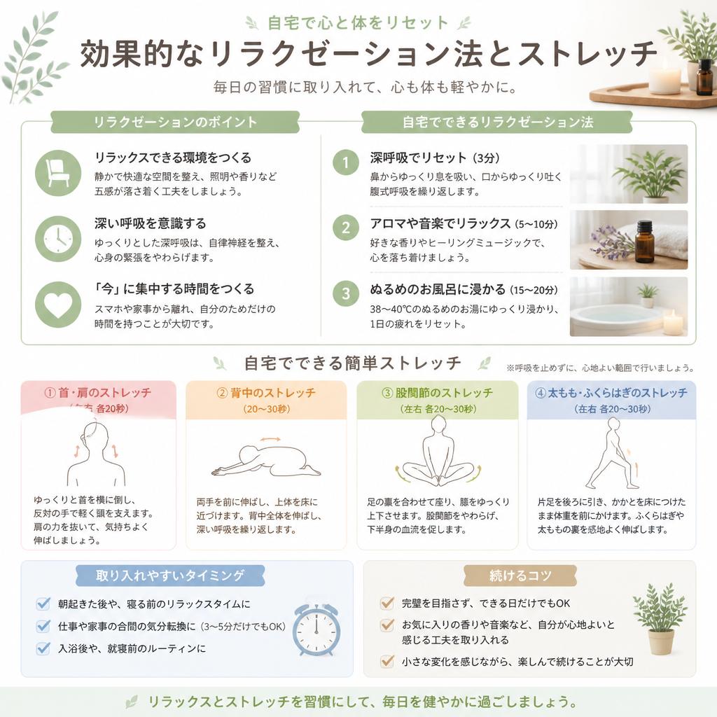 4. 効果的なリラクゼーション法