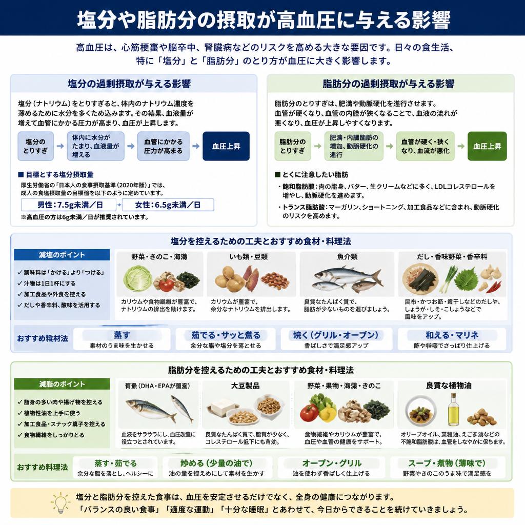 食生活と高血圧の関係