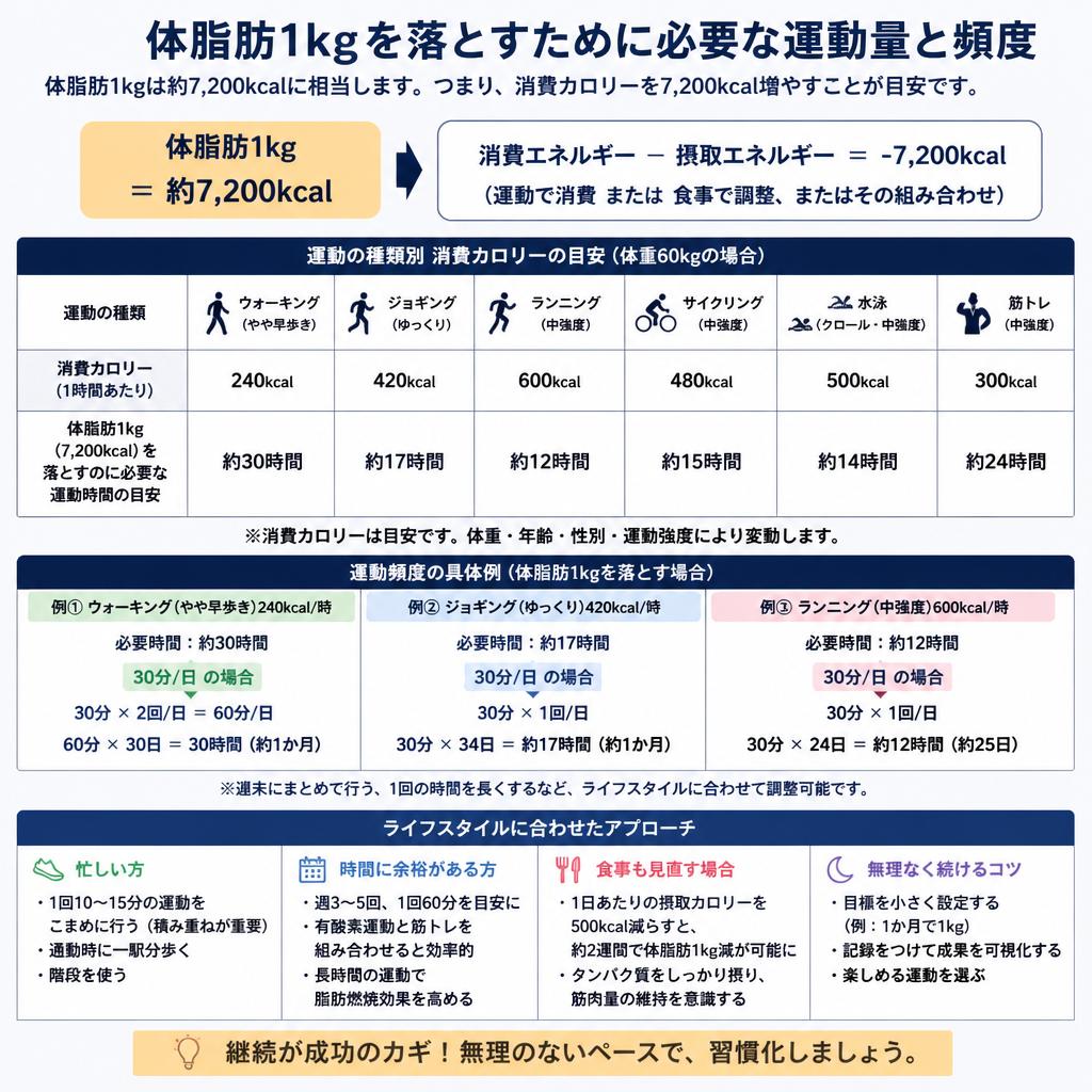 効果的な運動量を知る