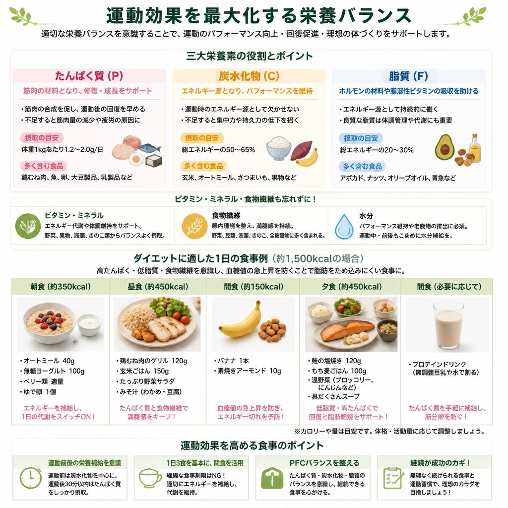 栄養バランスの重要性