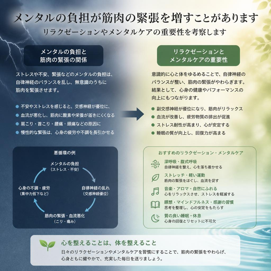 ストレスと肩こりの関係