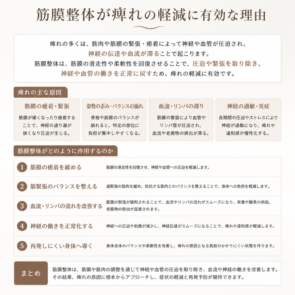筋膜整体の効果