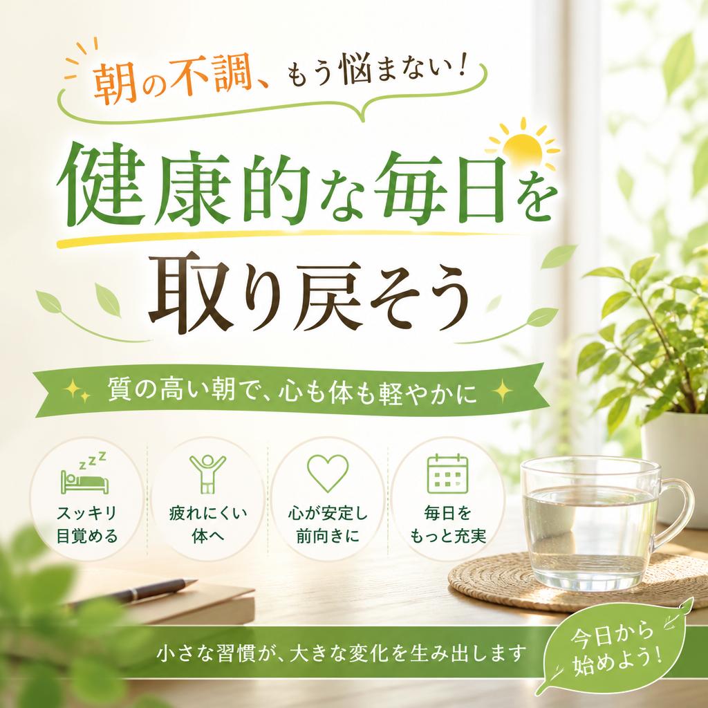 朝の不調、原因はあなたの身体にあります。|茨城県ひたちなか市で整体ならBody Make Salute
