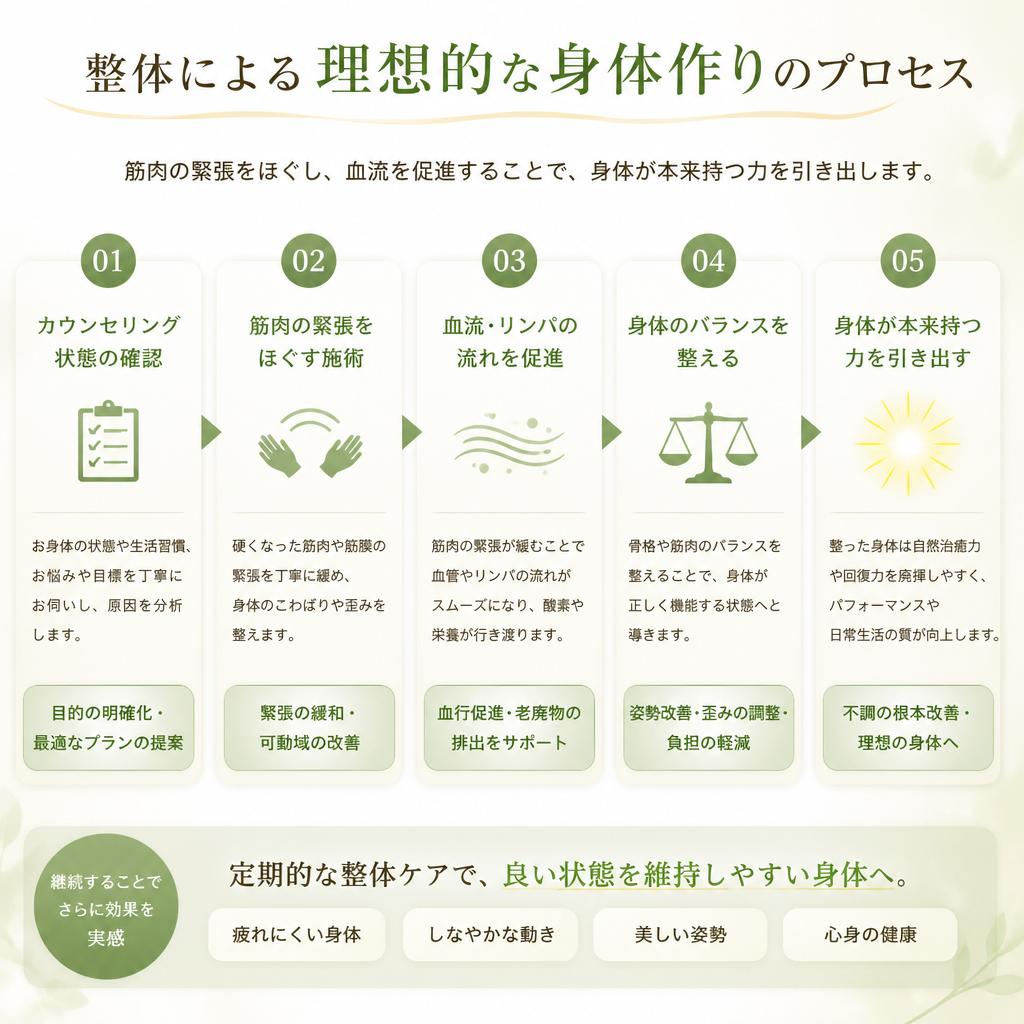 整体施術の効果とは
