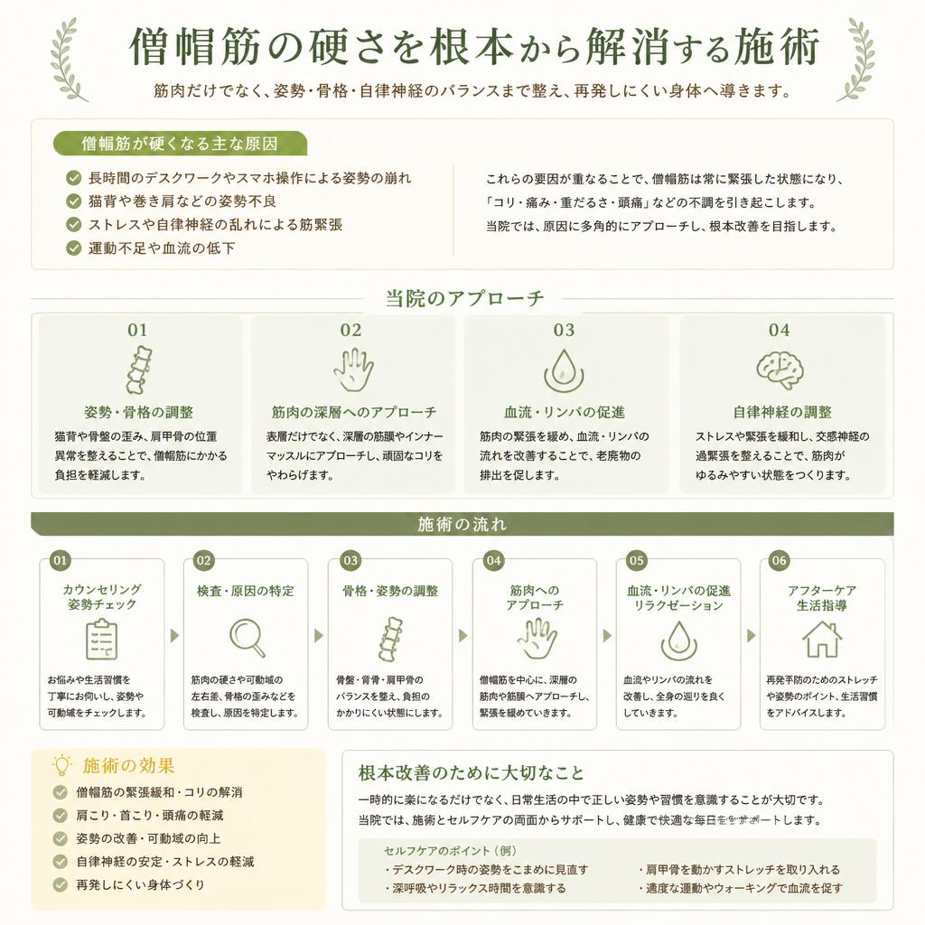 整体院でできる解決策