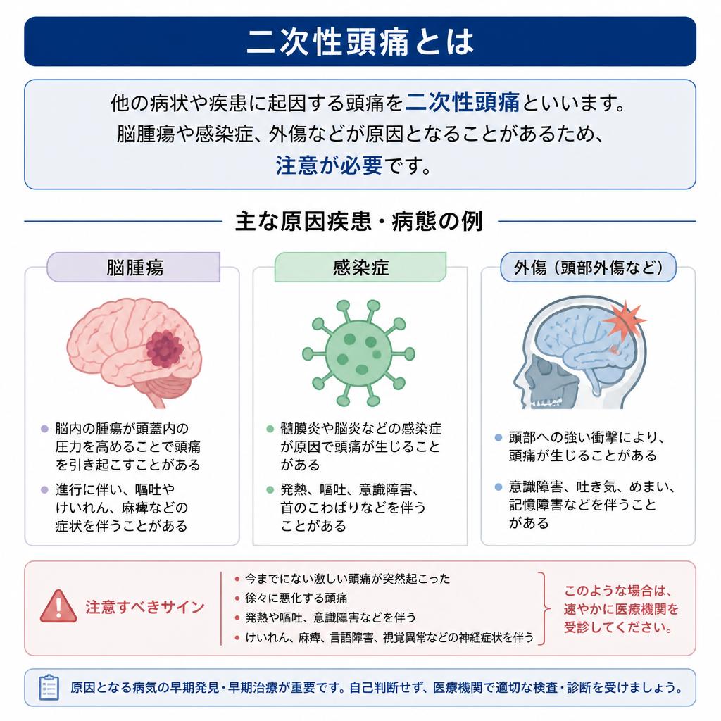 二次性頭痛とは？