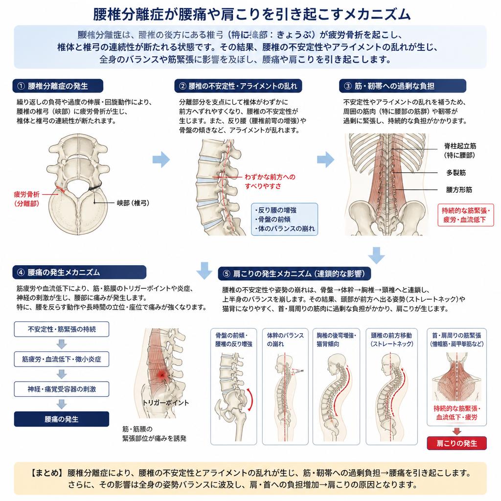 2. 腰痛と肩こりの関係