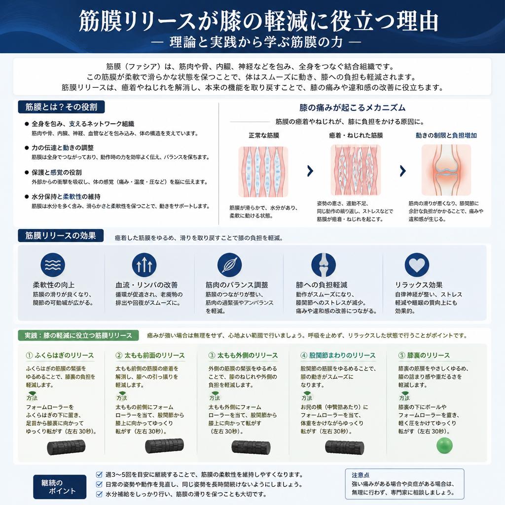 筋膜リリースの基礎知識