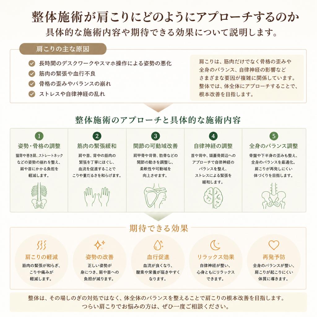5. プロによる整体の効果