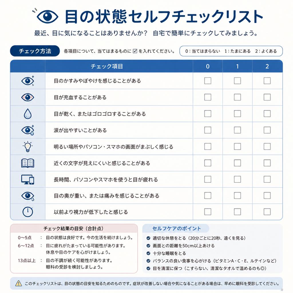 簡単チェックリスト