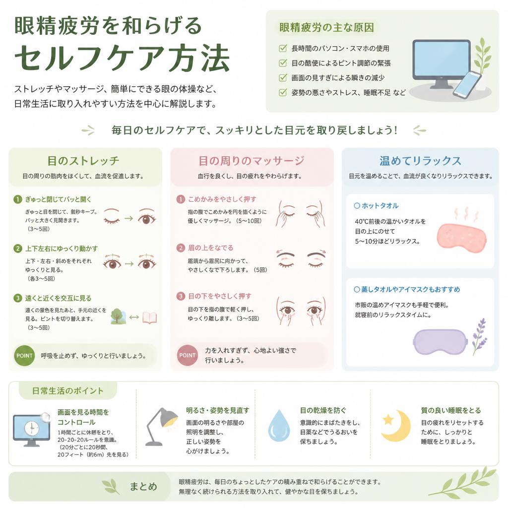 効果的なセルフケア方法