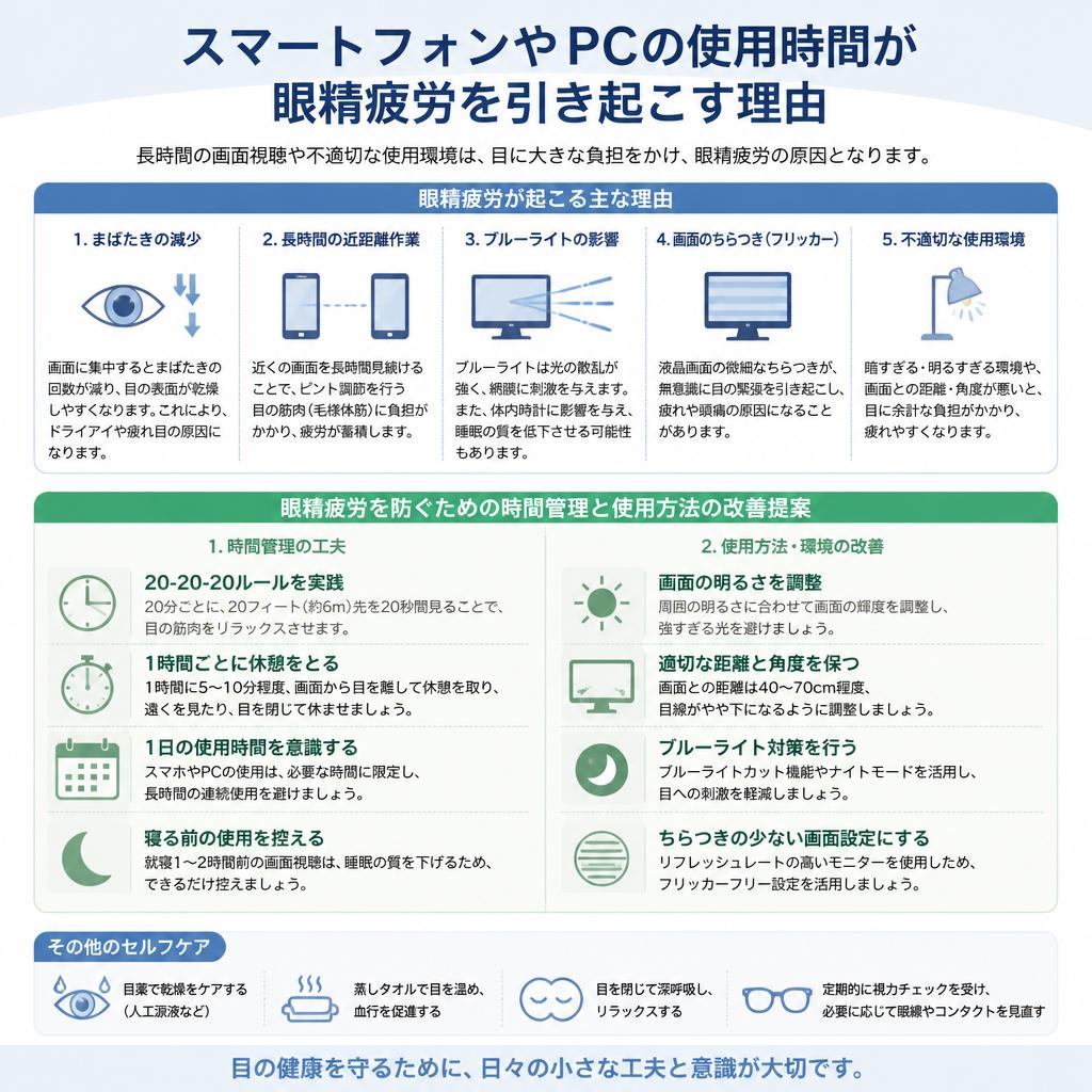 長時間デジタル機器の影響