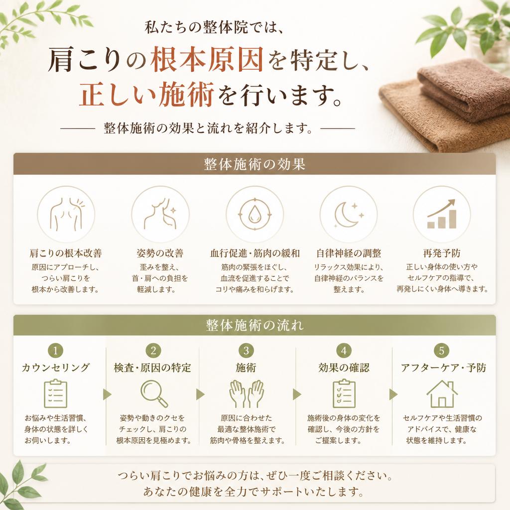 整体施術の重要性
