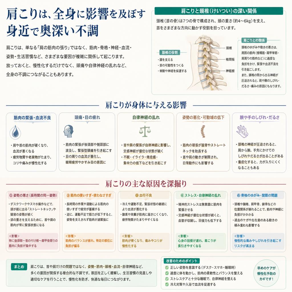 肩こりのメカニズム
