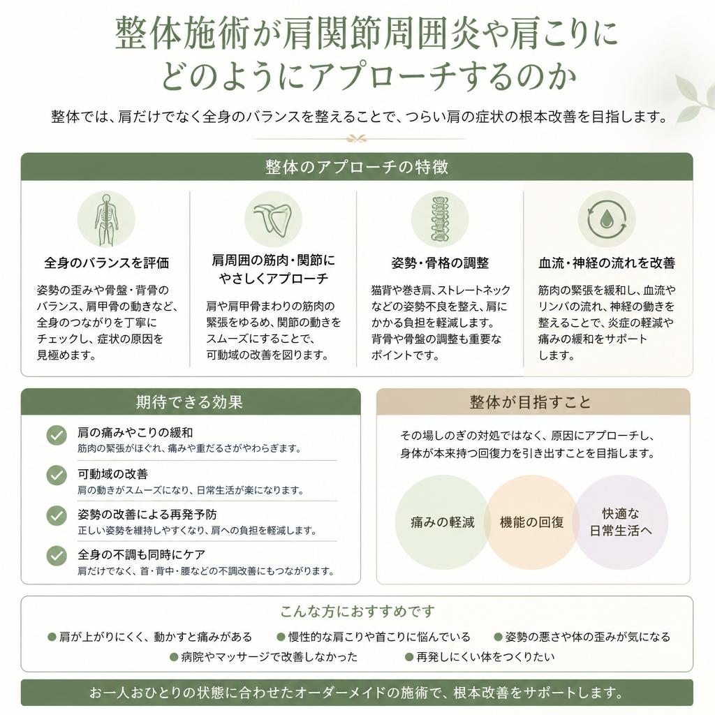 整体施術の効果