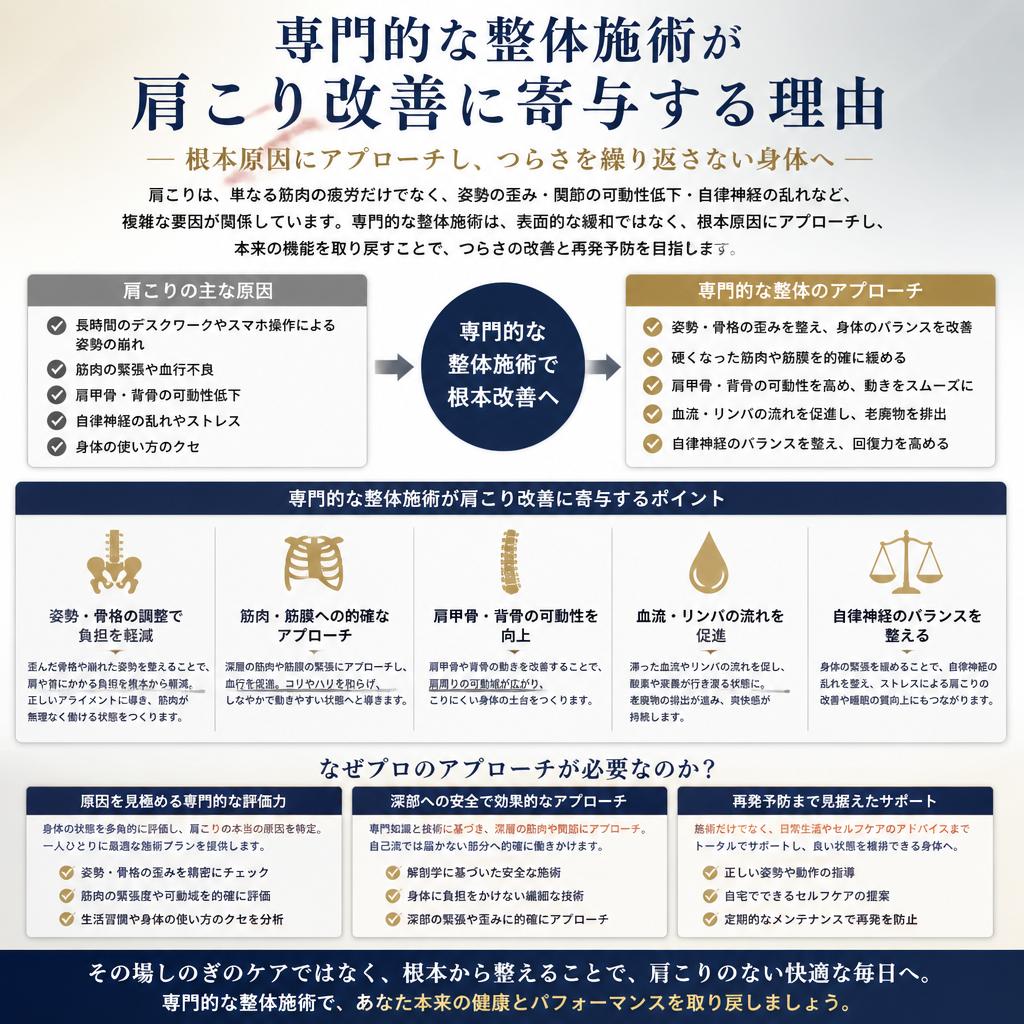 整体施術の重要性