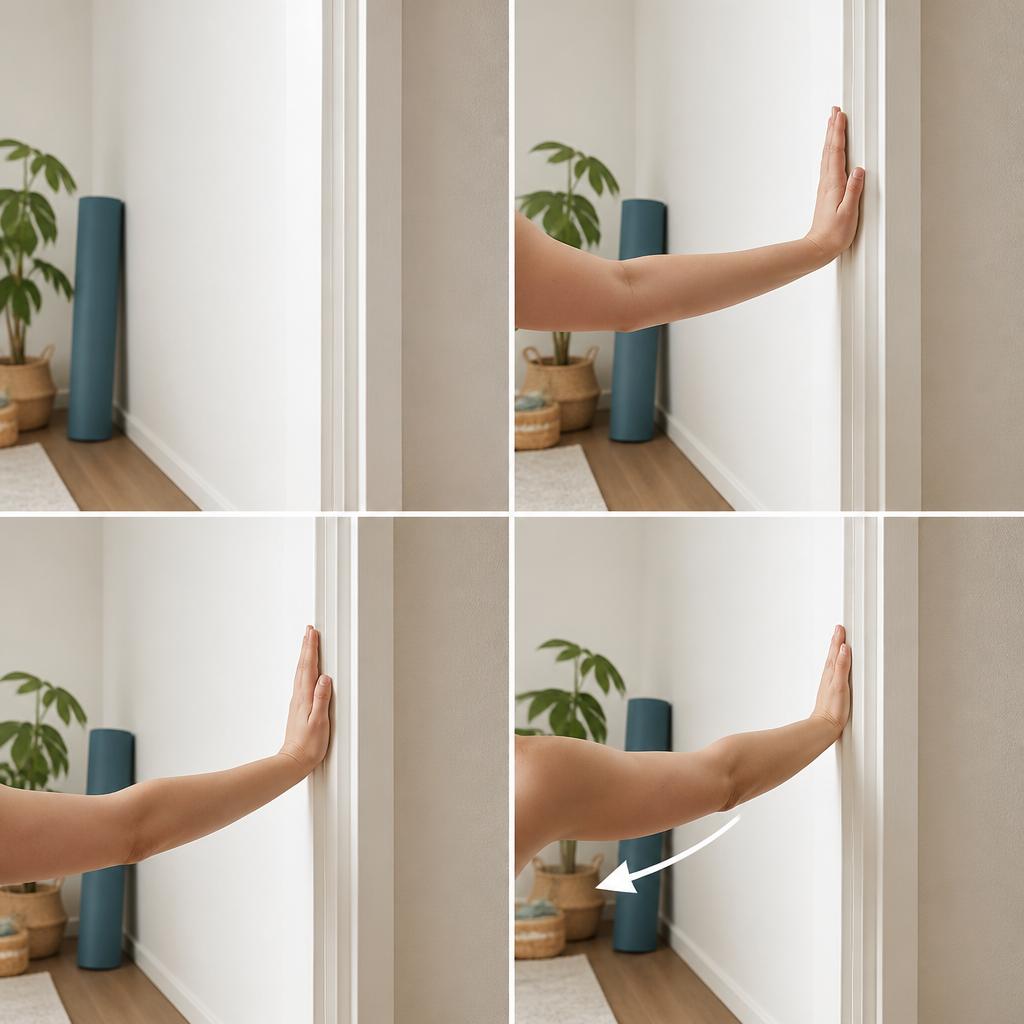 小胸筋の柔軟性を増すためのストレッチ方法